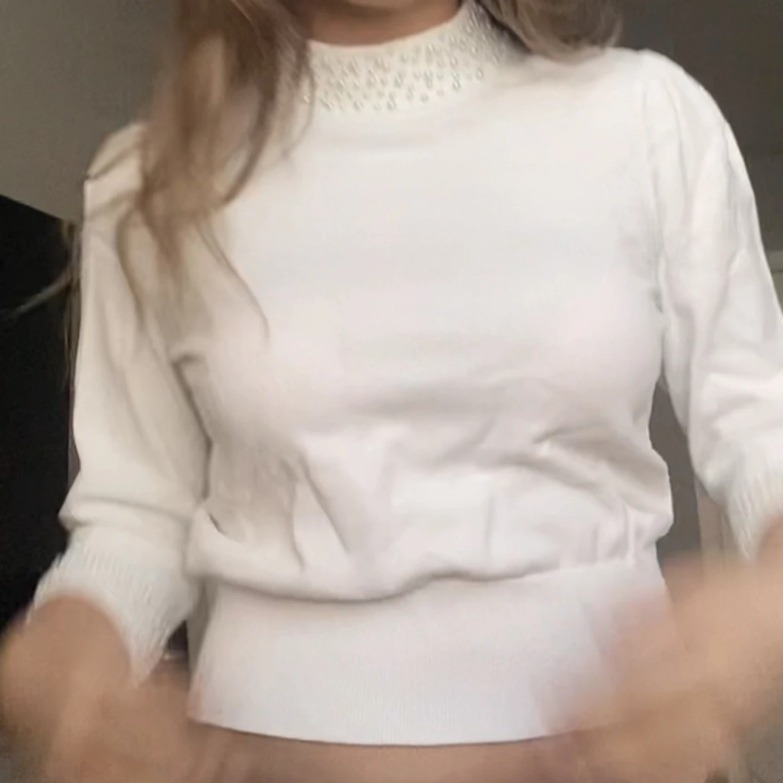 Tre kvarts armad tröja