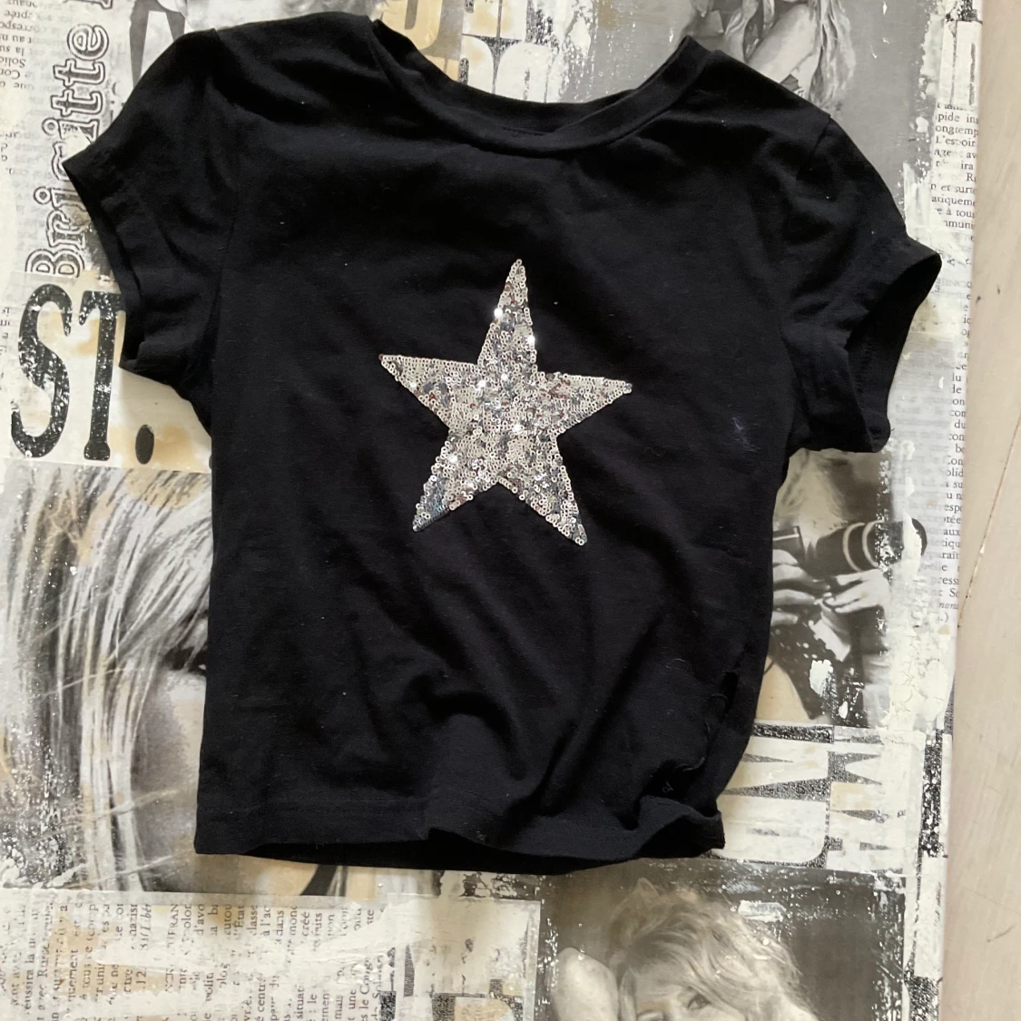 Y2k tröja med stjärna ⭐️ 