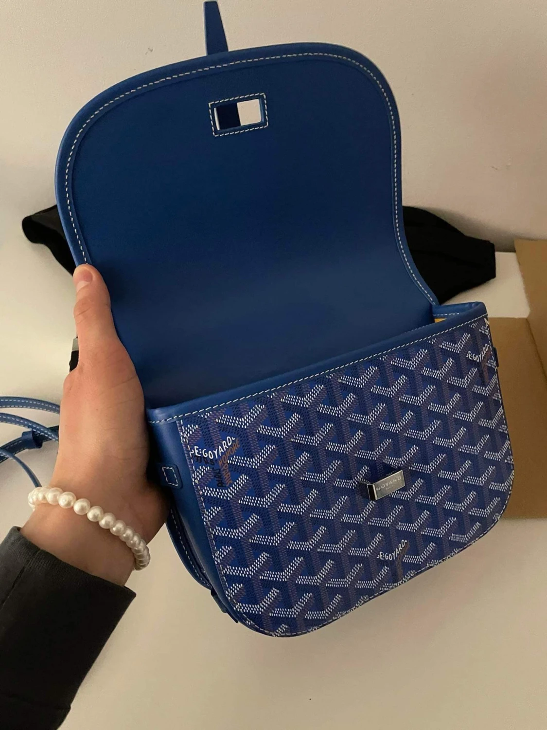 Goyard Belvedere PM Blå - 90