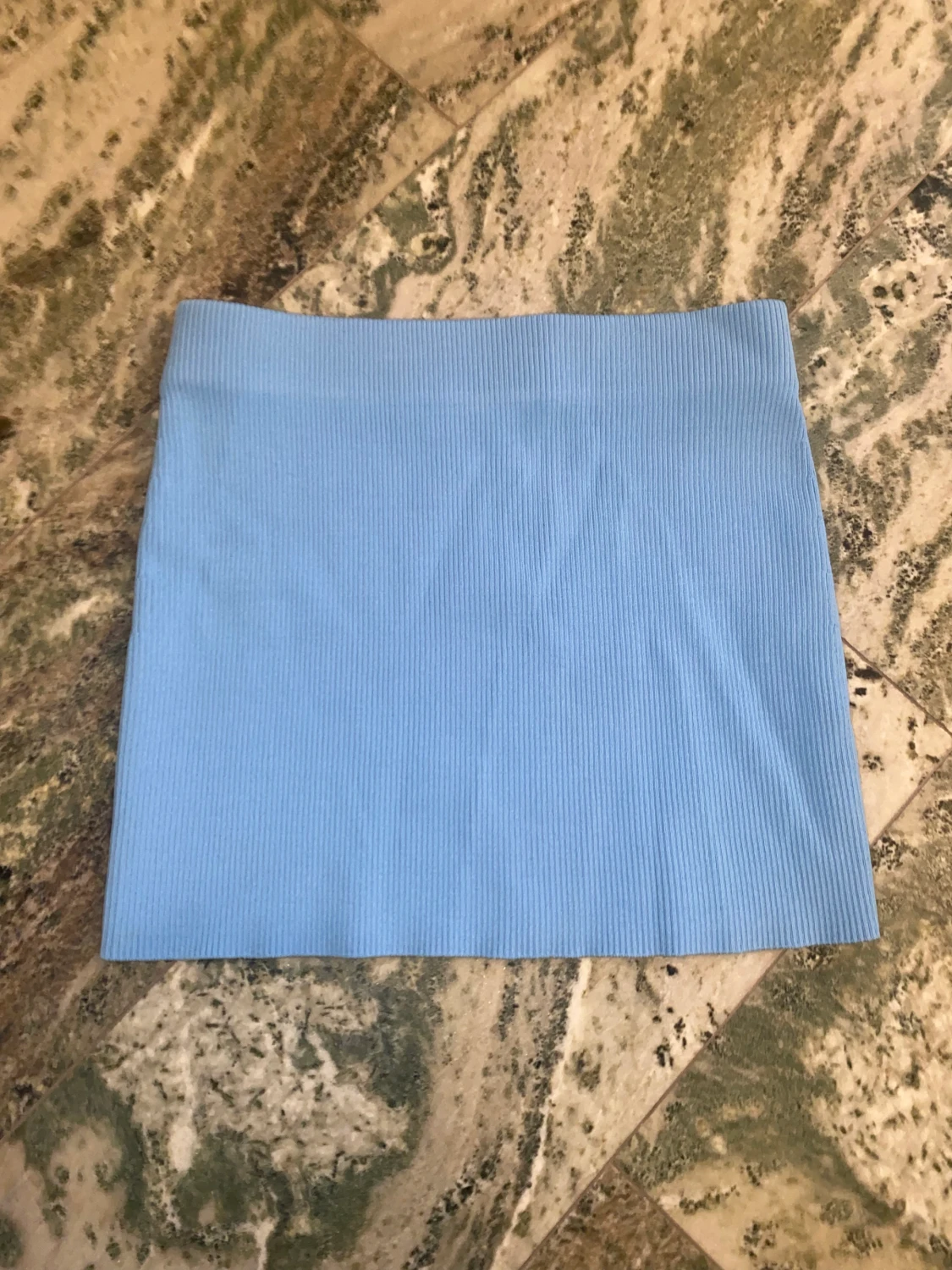 Stickad Minikjol - 90