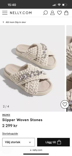 Inukii - Säljer dessa inukii tofflor! Köpta nydligen och andvända ca 4 gånger, nypris 2300