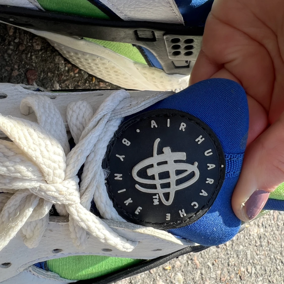 Nike Air Huarache💚💙 strl 44 - 90