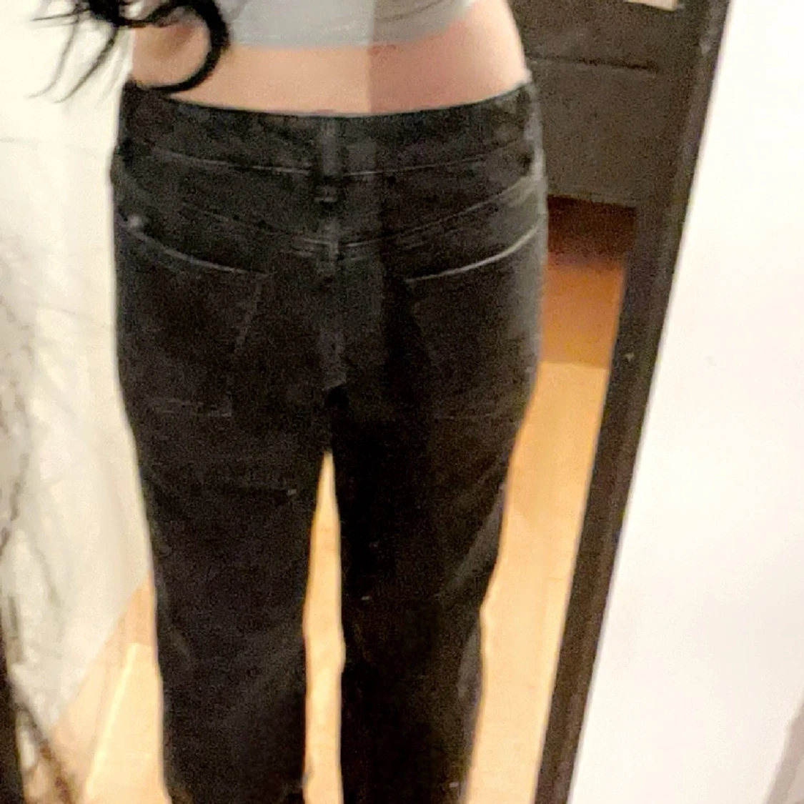 Lågmidjade straight jeans - 91