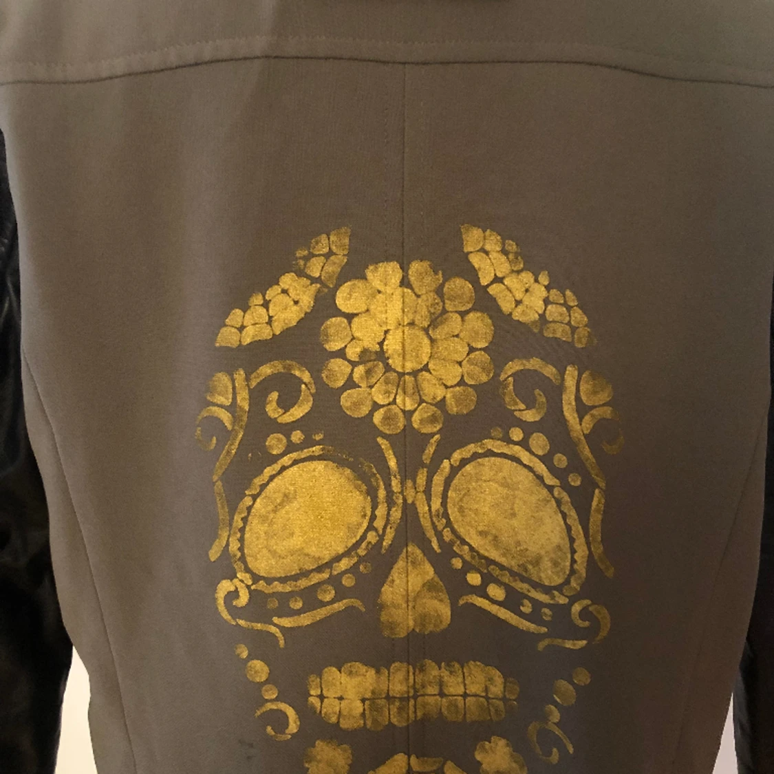 Bikerjacka lång modell  - 91