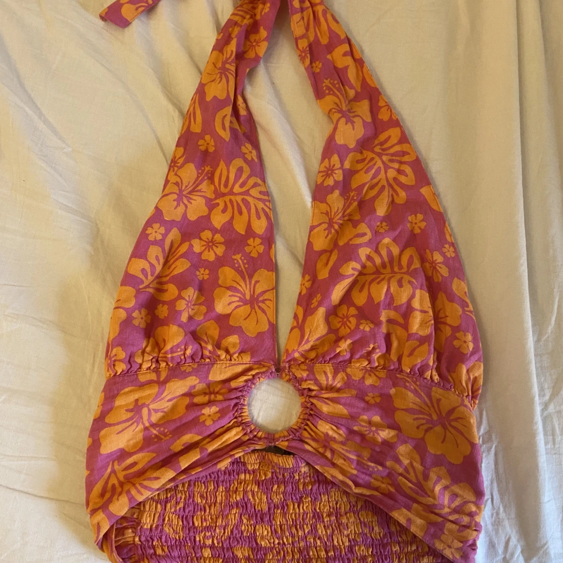 Halterneck topp - 90