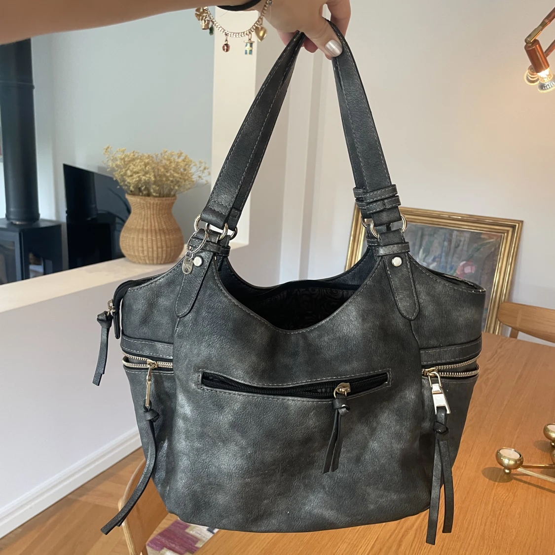 Vintage väska från Paris 🩶