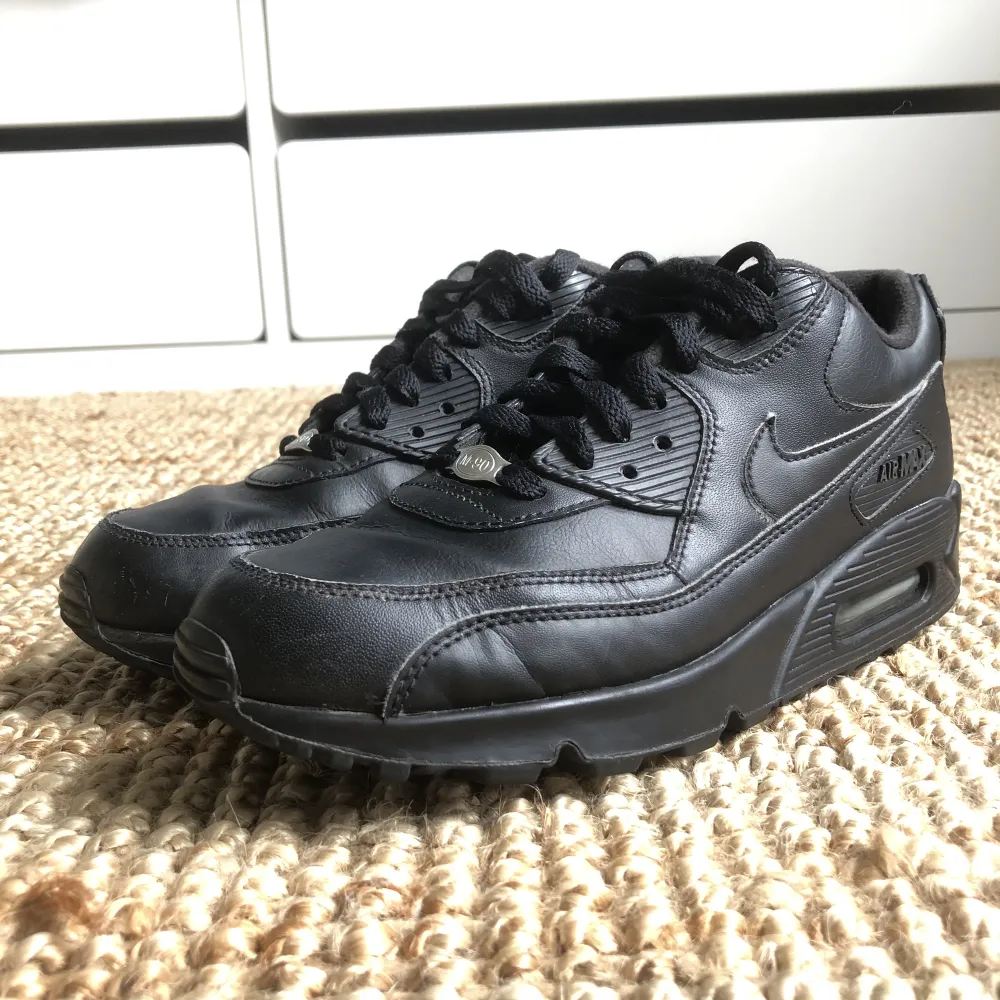 Snygga helsvarta Nike air Max 90  Storlek 41 . Skor.