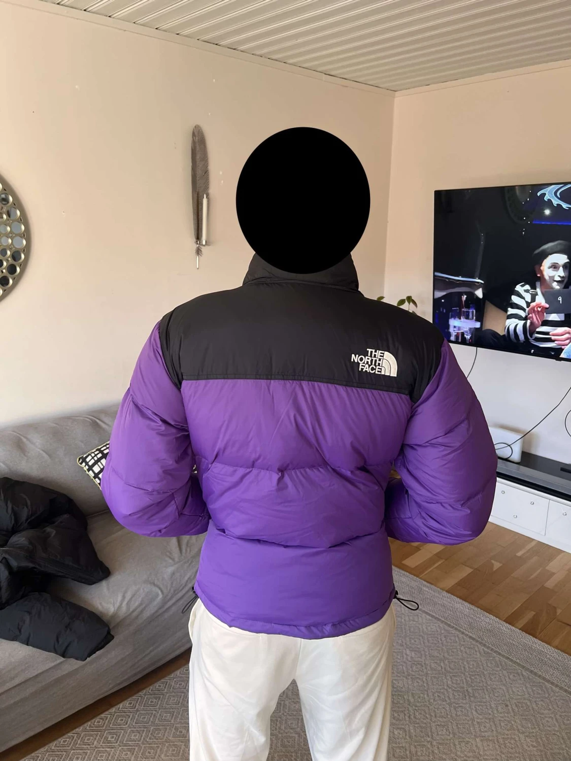 North face jacka lila - 90