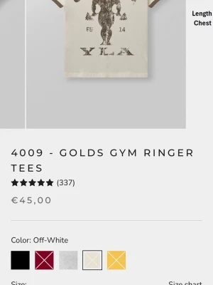 YoungLa Golds gym - Slut i lager och limited edition. Använd en gång. Säljes pga att jag har en i grå färg som jag använder mera. Storlek S.