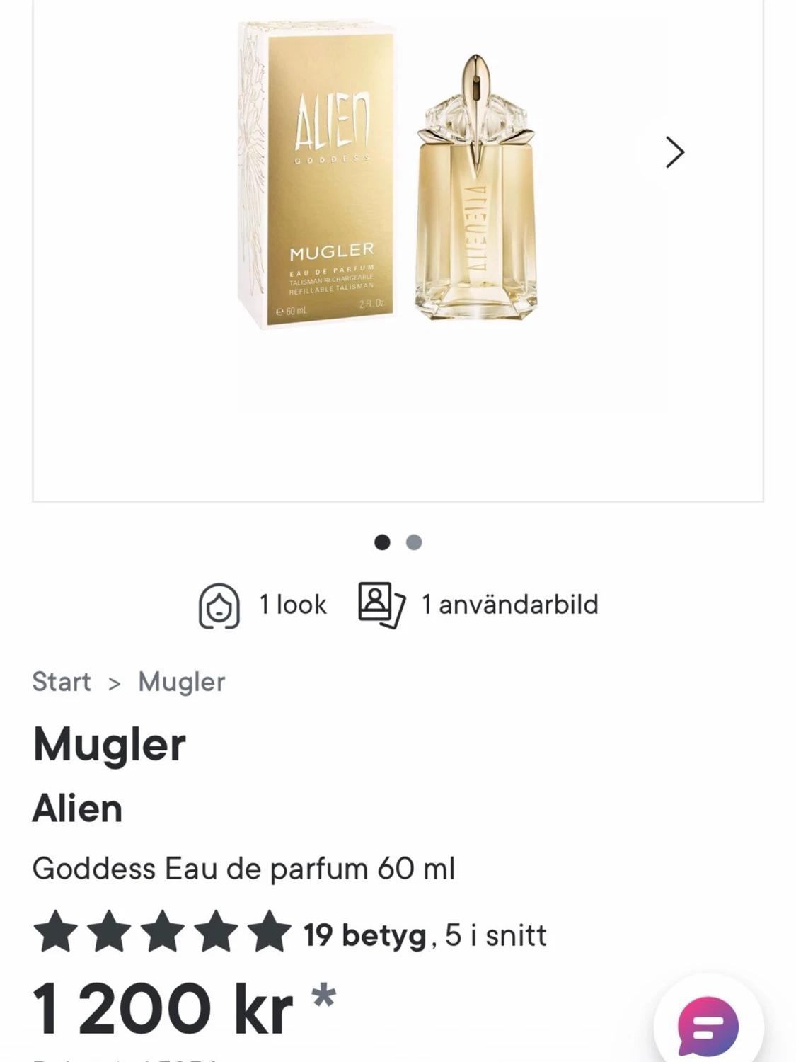 Mugler Alien Goddess EdP 30ml - 1