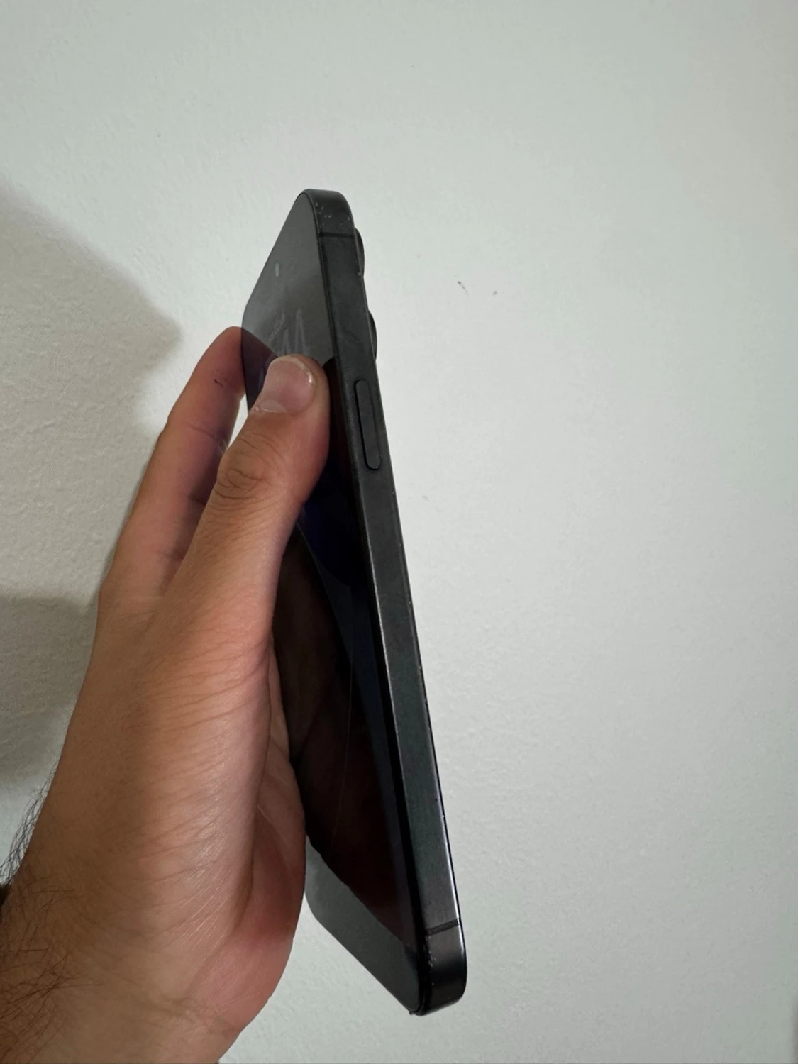 iPhone 15 Pro Max svart 256 Gb batteri 100% med nya tillbehör  - 2