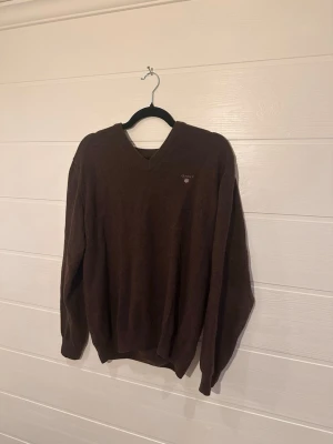 Gant Tröja Brun L - Storlek: L, Material: 100% Ull, bra skick!!