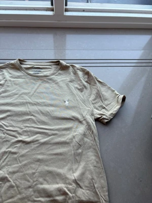 Beige t-shirt från Polo Ralph Laurent  - Säljer denna schyssta t shirt från Polo Ralph Laurent. Den är näst intill aldrig använd. Skulle behöva strykas. Storlek S 