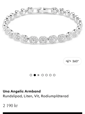 Swarovski tennisarmaband angelic - Snyggt armband med gnistrande stenar. Elegant, tunn design som ger en lyxig känsla. 