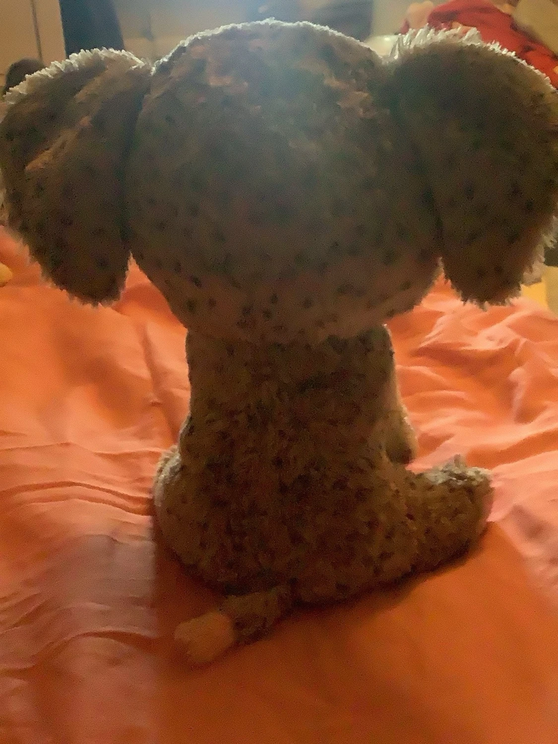 Mjukisdjur elefant med stora öron - 1