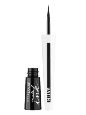 Maybelline eyeliner - Eyeliners från Maybelline, svart flytande eyeliner med tunn spets och satin-finish 