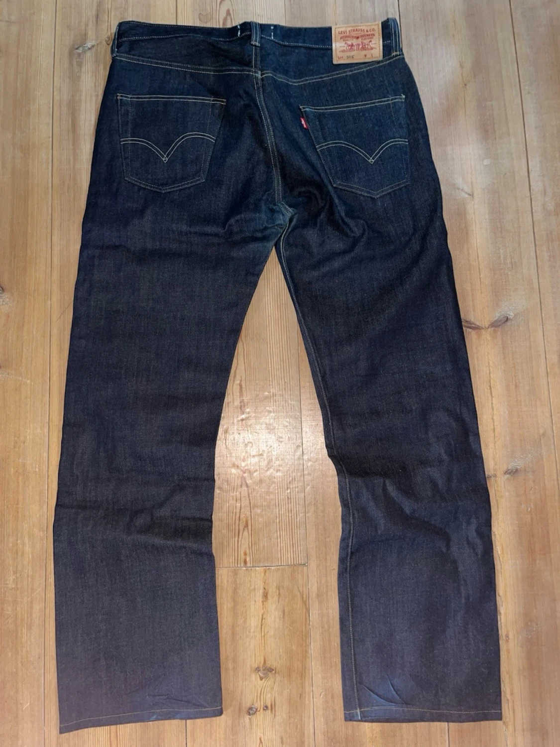 Mörkblå Levis 1947 Limited Edition Jeans - 3