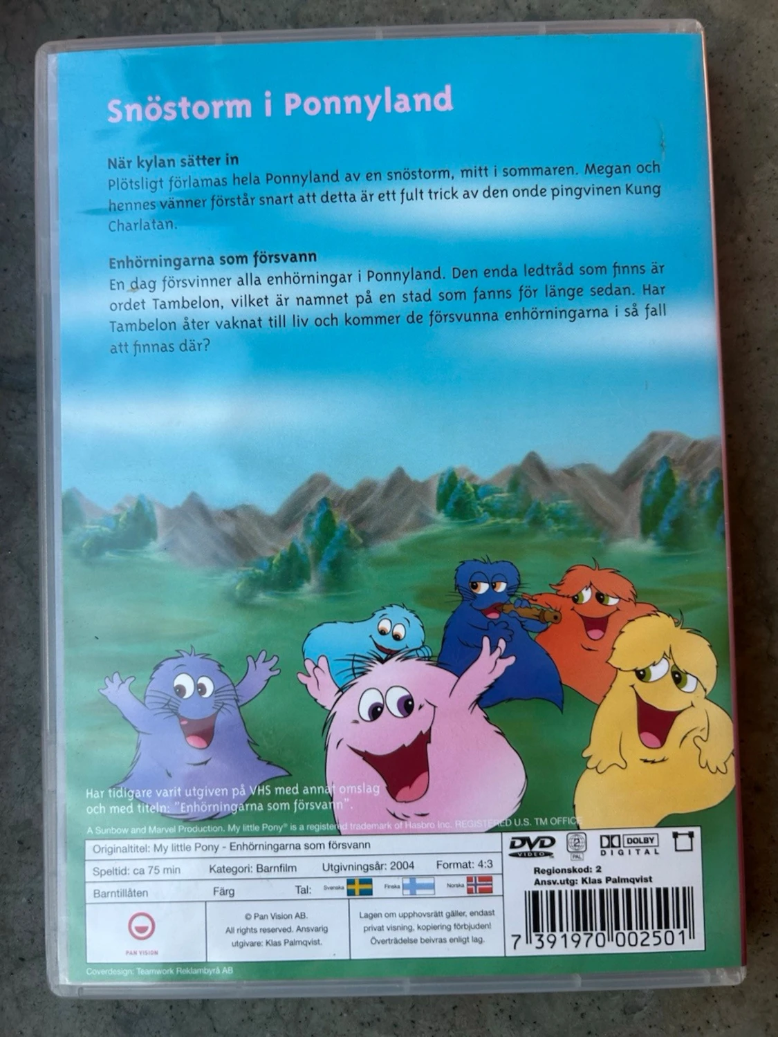 My little pony - Snöstorm i ponyland DVD - 1