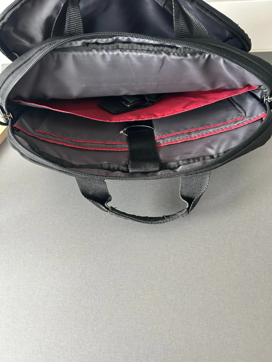 Svart datorväska med handtag - Samsonite - 2