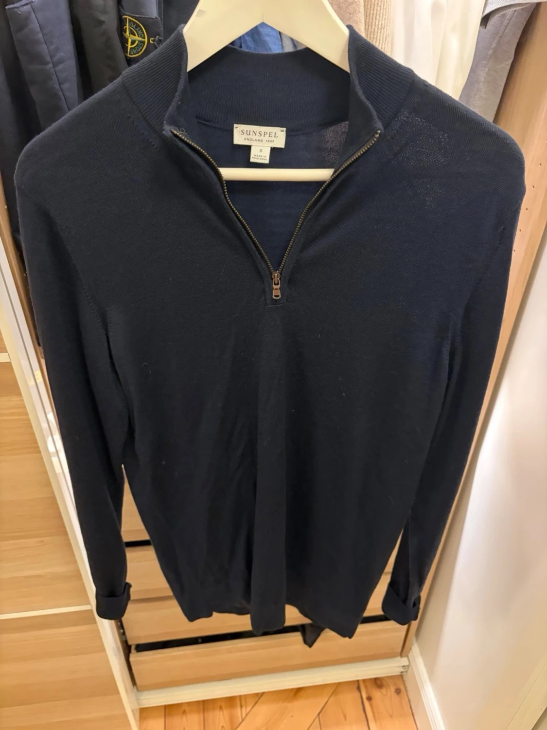 Sunspel quarter zip - 2