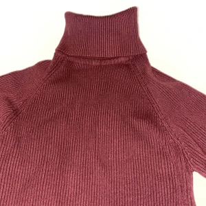 Turtleneck - Vinröd 