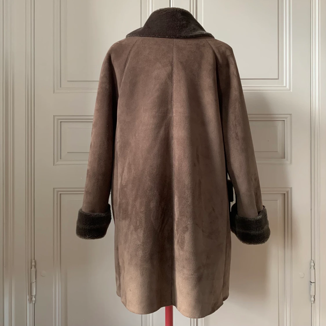 Fodrad vinterkappa   - 91