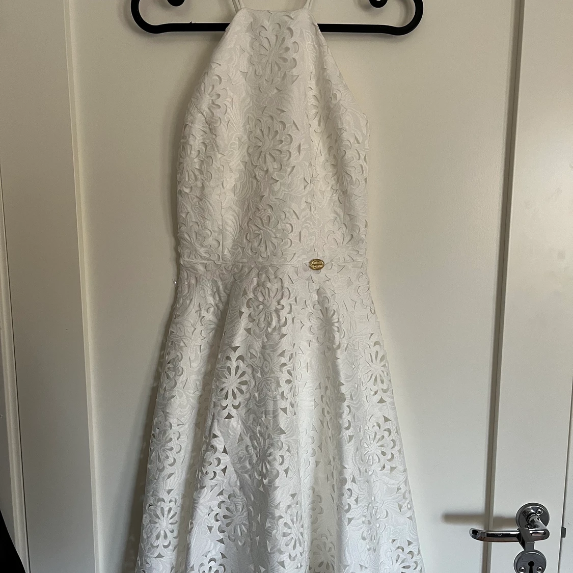 Vit student klänning - 91