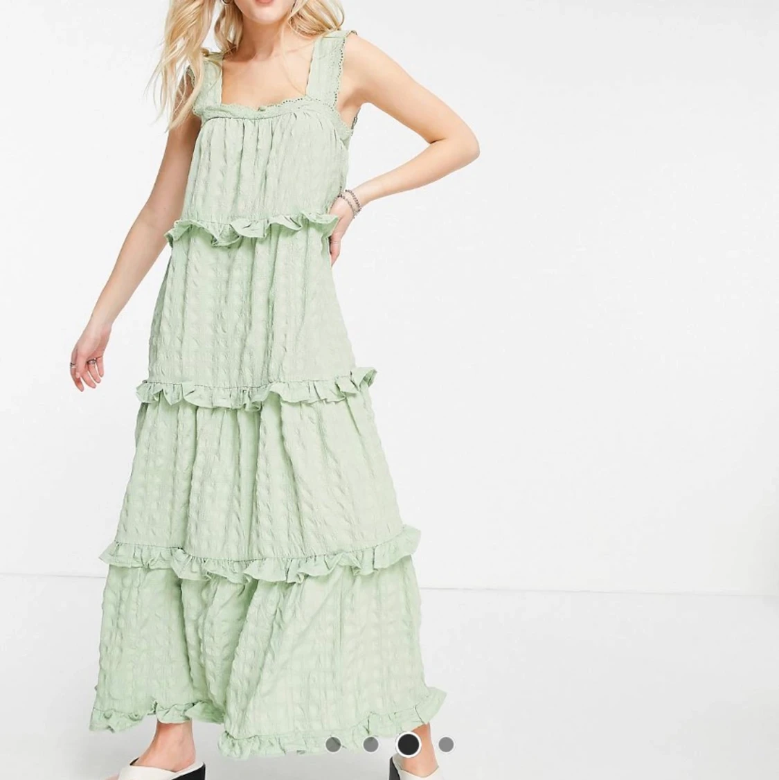 Grön klänning - 90