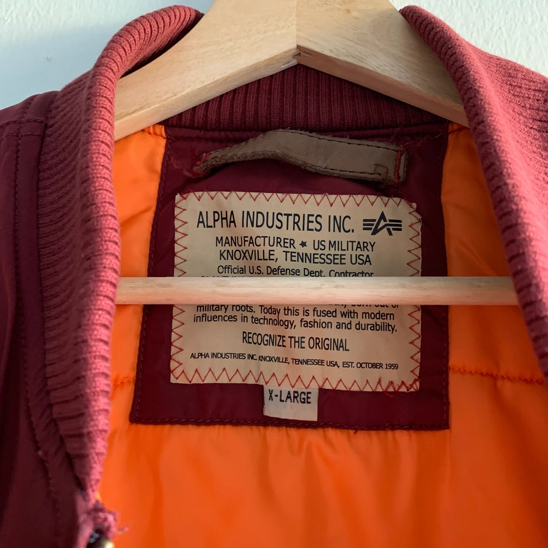 Alpha industriers Bomberjacka herr - 91