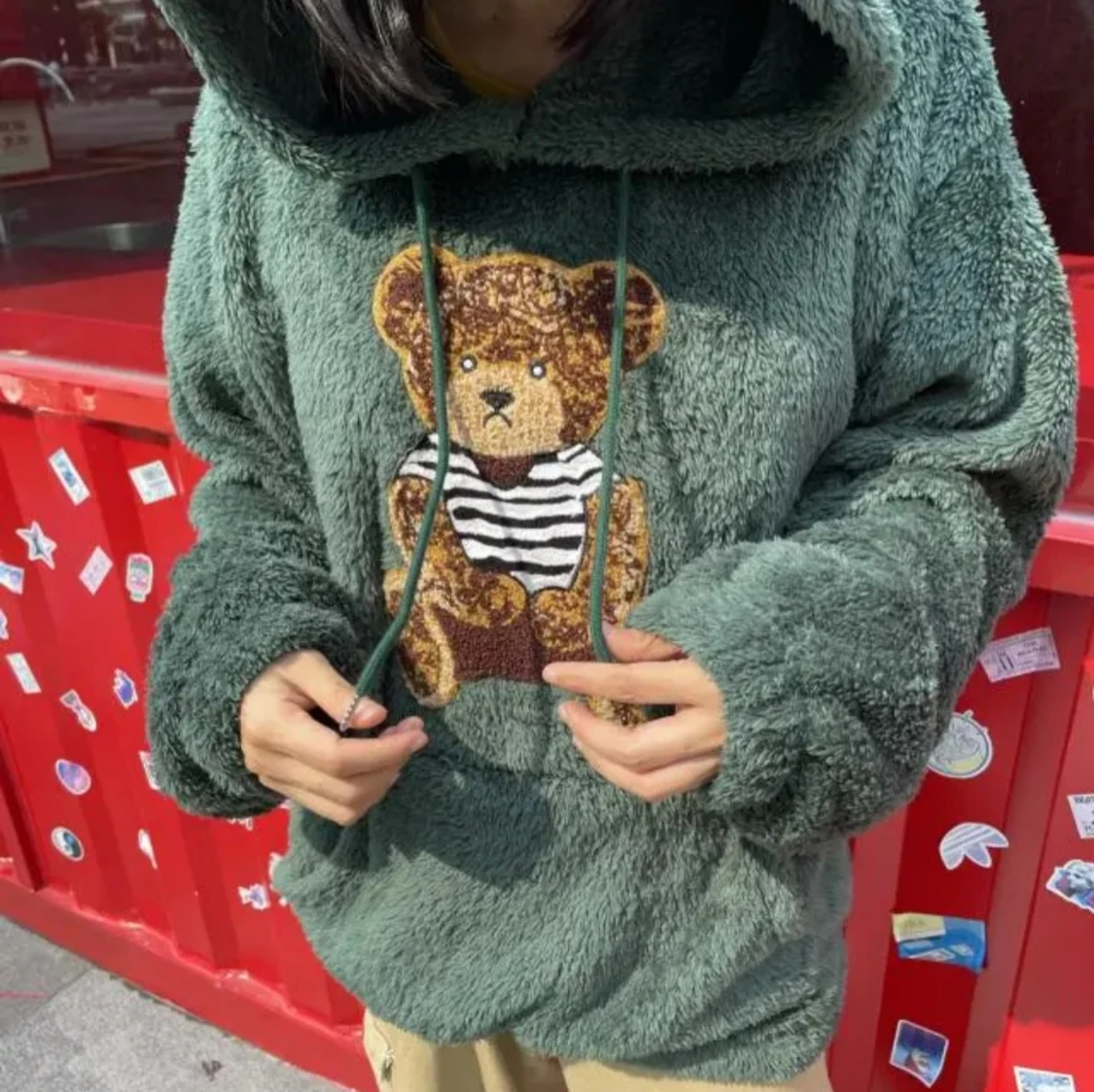 Bear hoodie - 90