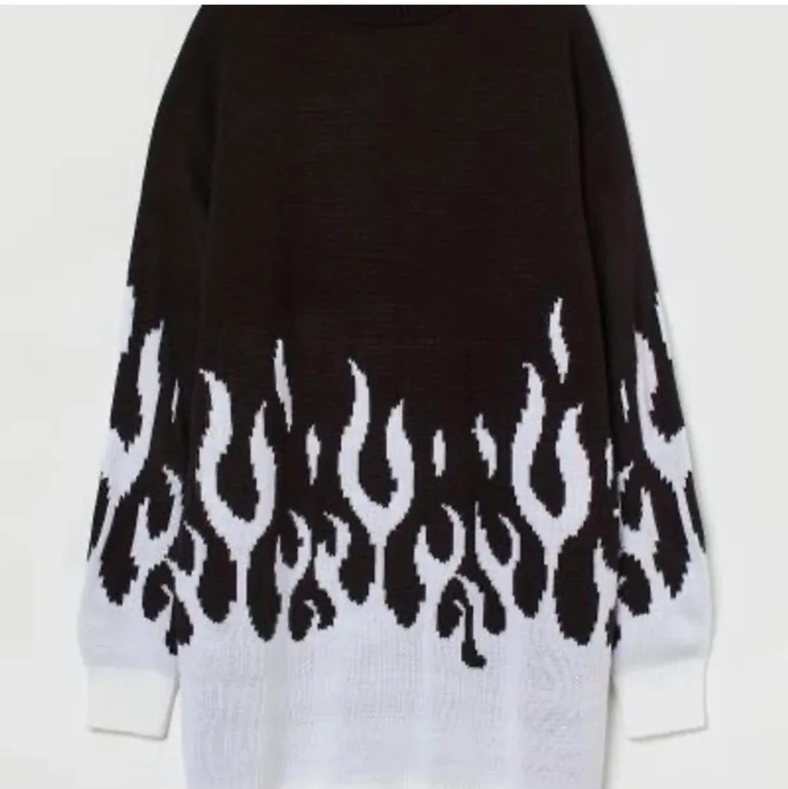 HM stickad klänning strl M - 91