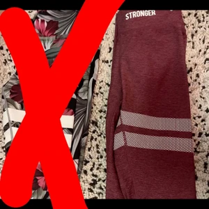 Stronger tights  - Säljer dom här Stronger tightsen för dom är för små❤️ Fint skick och sparsamt andvända!!