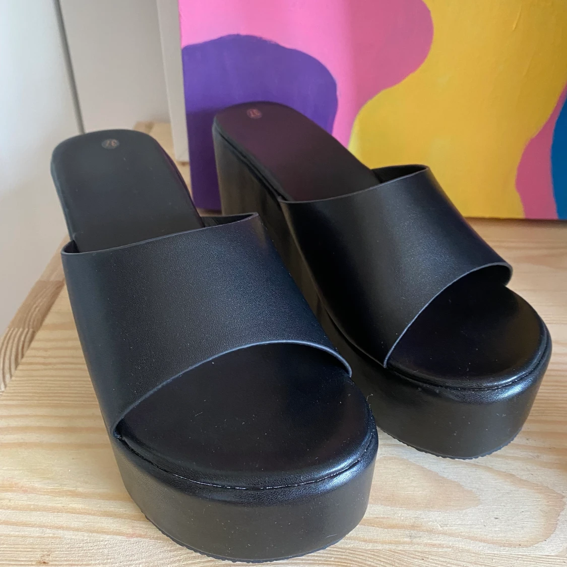 Snygga platå klackskor - 90