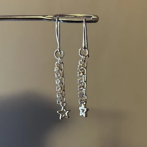 Örhängen  - Super fina silvriga örhängen som inte är använda💗 20 kr styck eller båda för 30kr. gratis frakt!