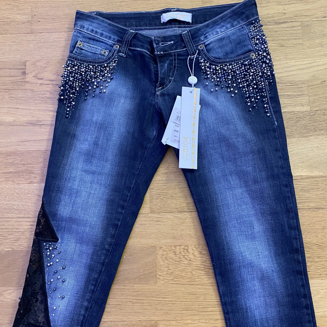 Lågmidjade jeans - 90