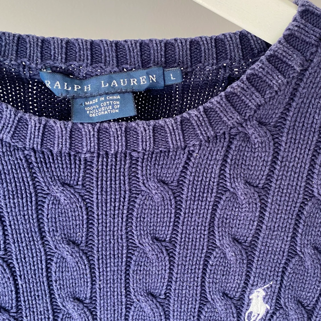Ralph Lauren sweater stickad tröja - 90