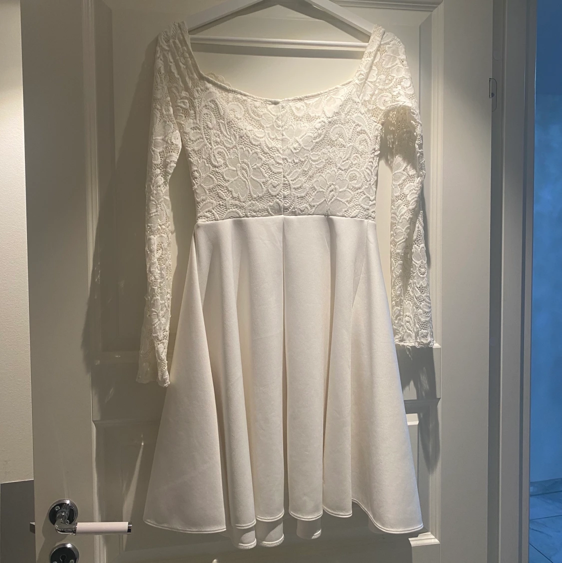 Vit klänning  - 90