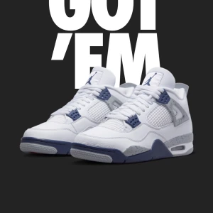 Jordan 4 navy - Vann dem på SNKRS 