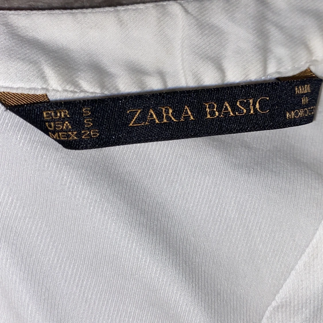 Vit skjorta/linne - 91