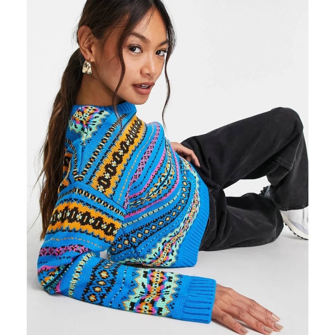 Stickad tröja  - 90