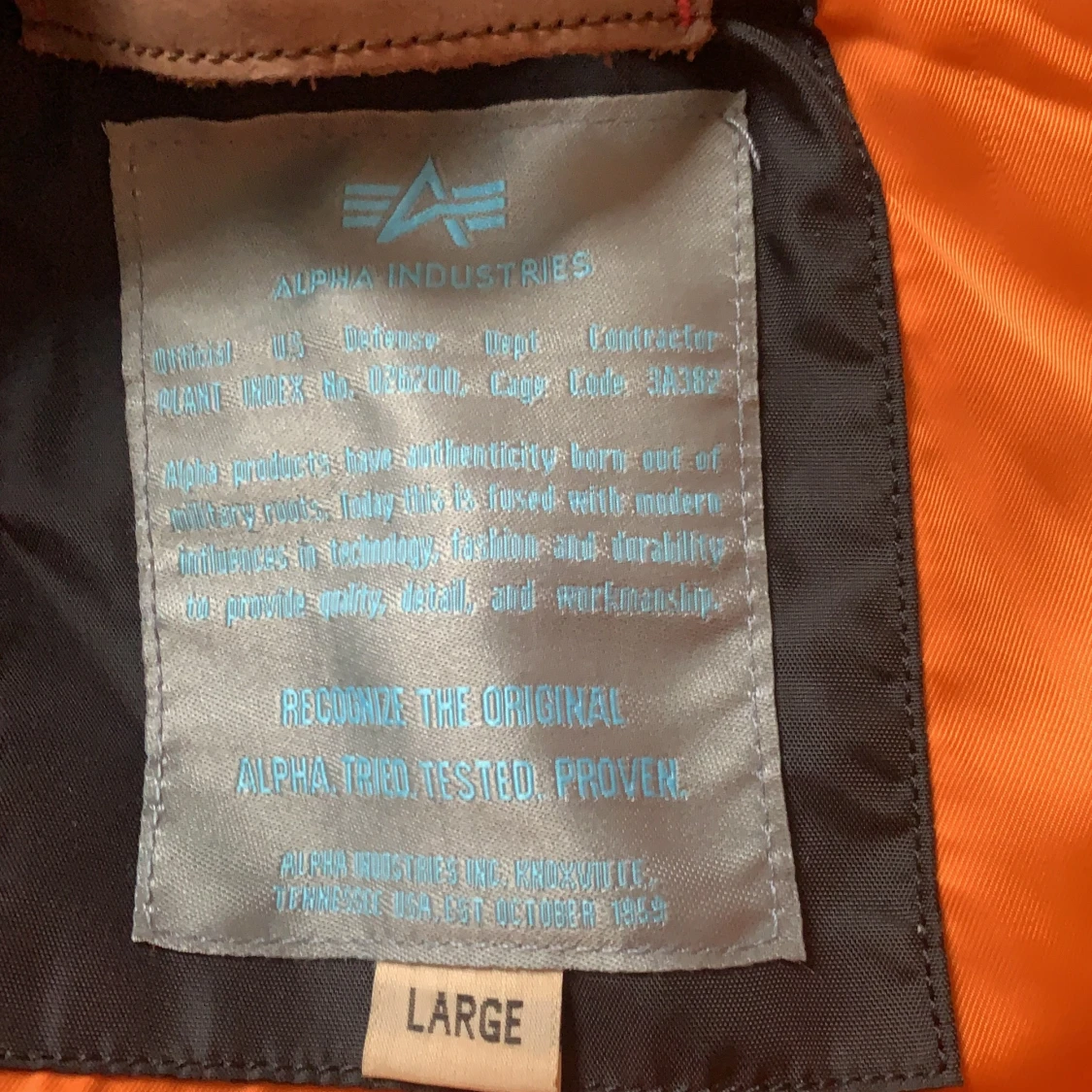 Alpha industries jacka  - 91