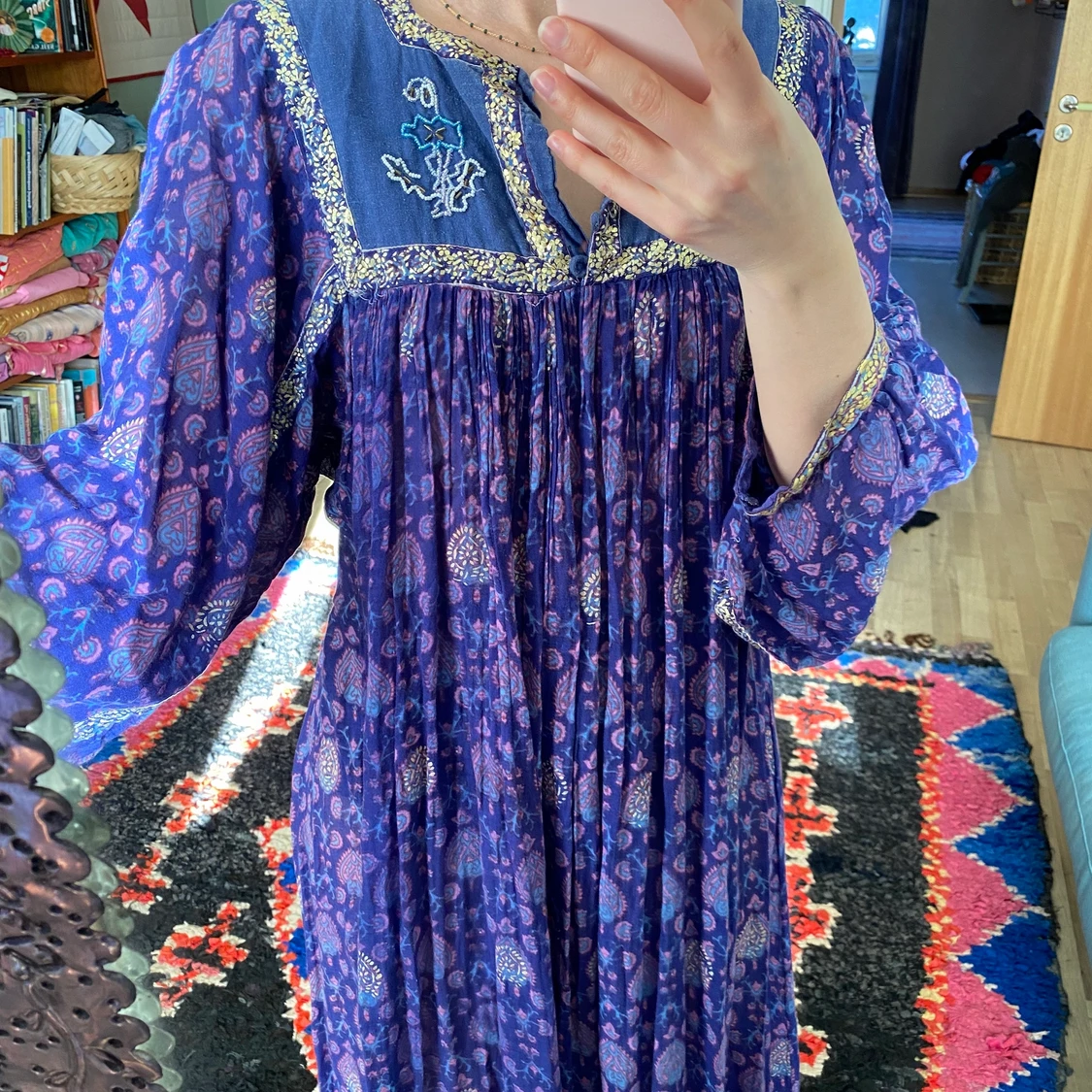 Hippie klänning strl M - 91