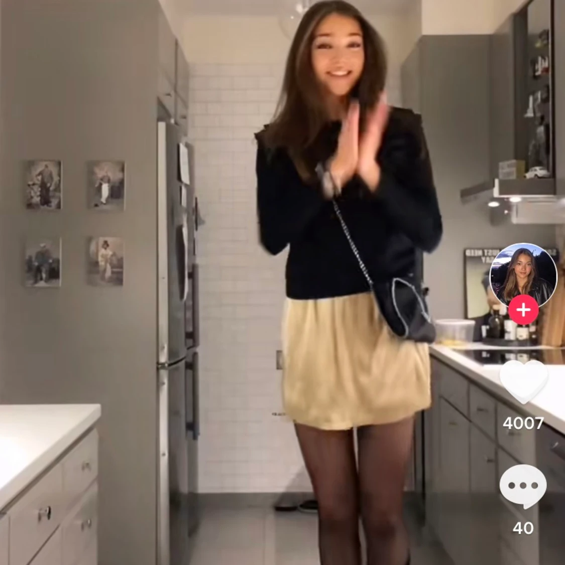 INTRESSEKOLL guld kjol