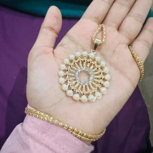 Pearl necklace 40cm  - Long necklace perfect for summer 