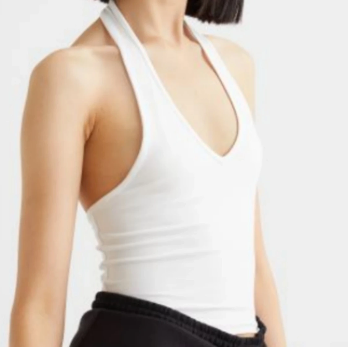 Vitt linne/topp - 90