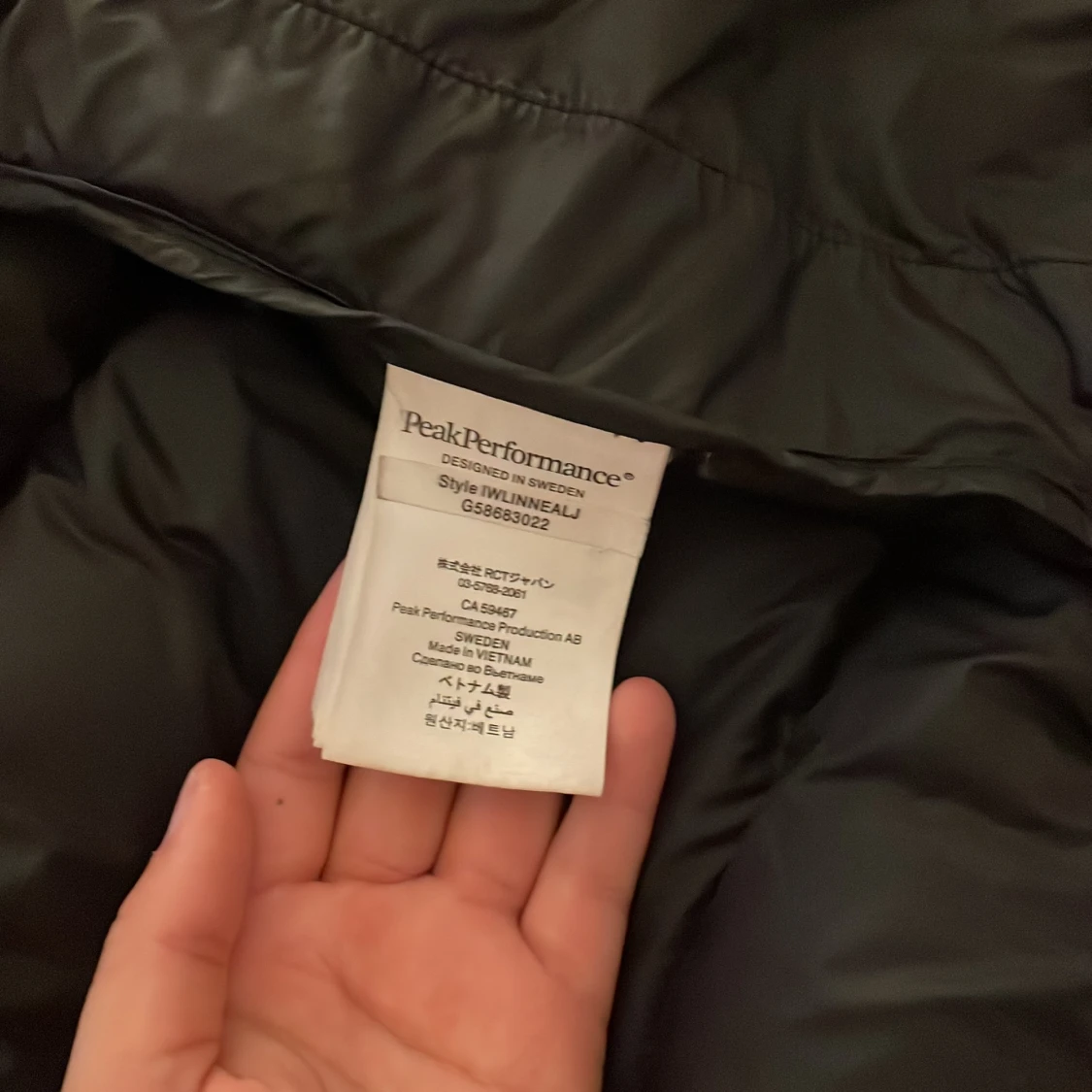 Peak performance jacka - 90