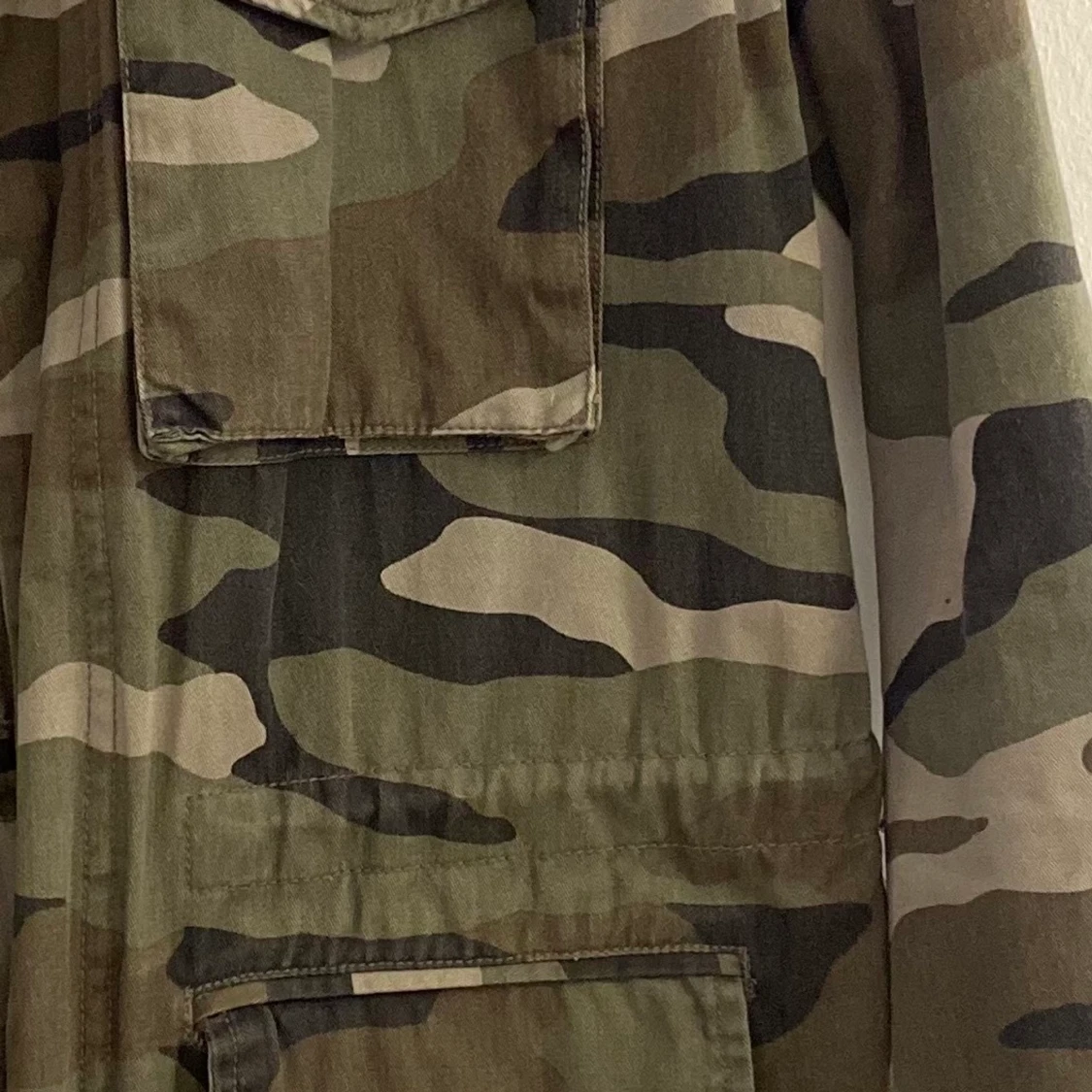 Militär mönster jeans jacka  - 91