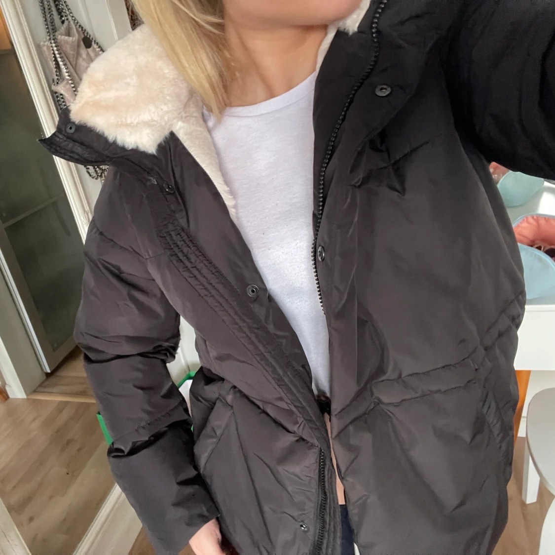 Svart vinterjacka! - 90