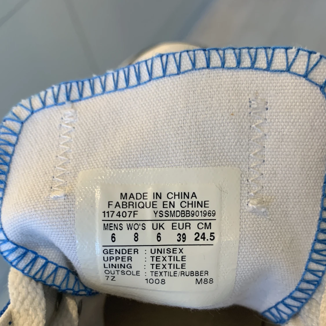 Converse All Star Canvas Blue - 91