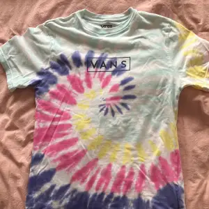 Vans tie dye t-shirt retro 80s neon regular fit